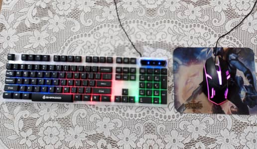 GAMING KEYBOARD & MOUSE RGB | SHIPADOO D280