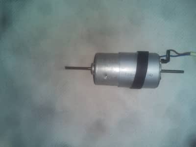 12V to 24 V dc 2 side shaft motor urgent sale lahore