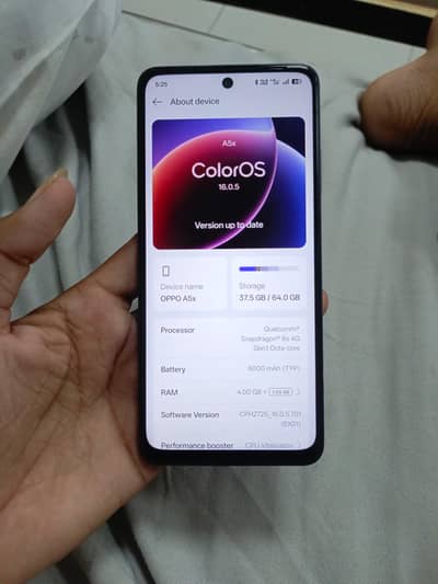 OPPO A5x /4+64