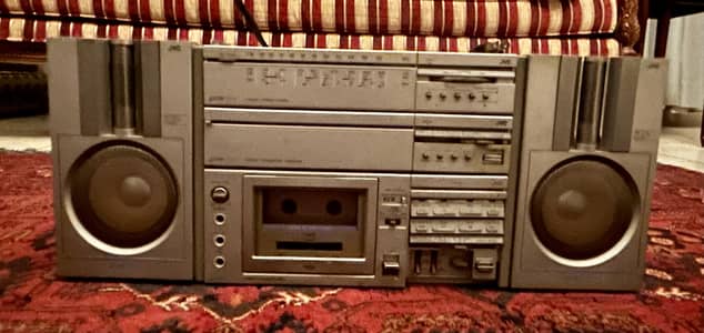 Vintage JVC Cassette Player and Radio