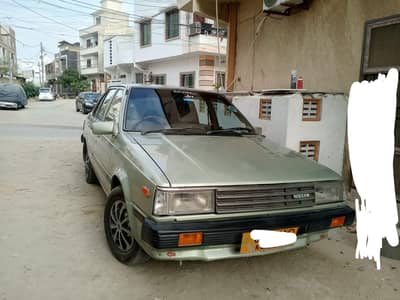 NISSAN SUNNY 1985 BUMPER TO BUMPER, ANTIQUE