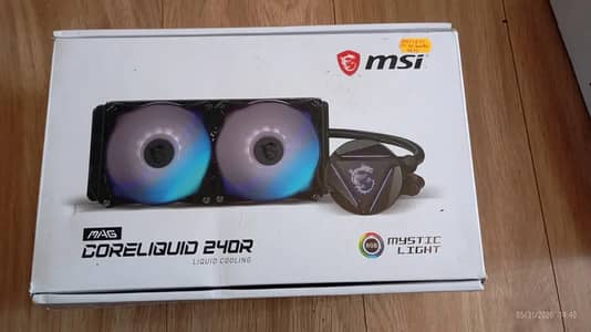 Liquid Cooler|MSI MAG CORELIQUID 240R V2|Water Cooler|Corsair|NZXT