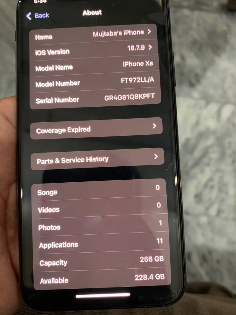 Apple iPhone XS 6