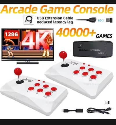 Brand New 2.4G Wireless Game Console + 20,000+ Games | Game Stick