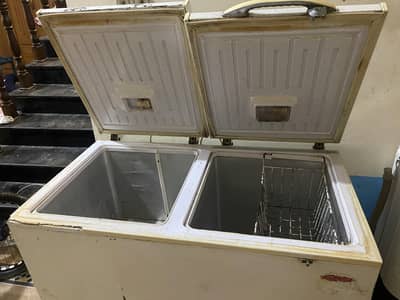 Old Double Door Deep Freezer for Sale