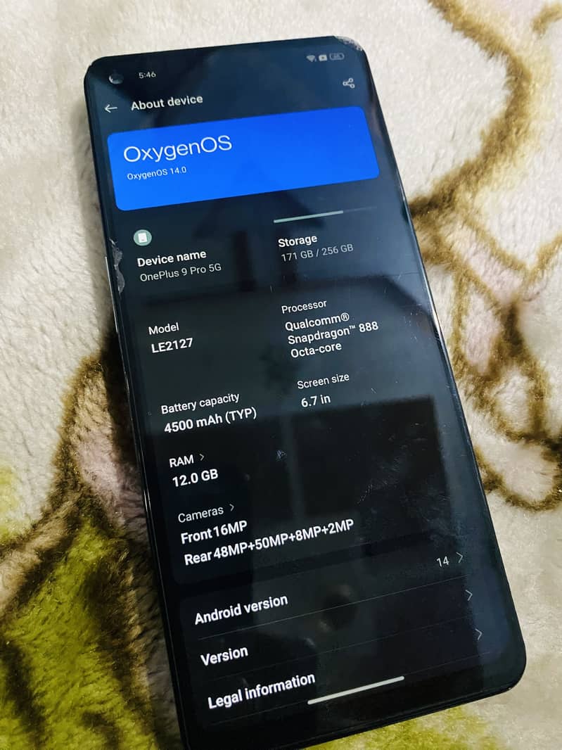 One plus 9 pro 4