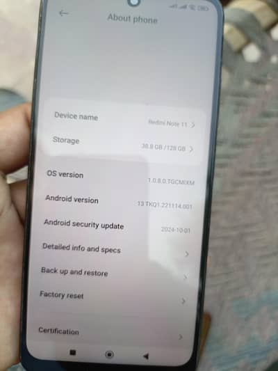 Xiaomi Redmi Note 11