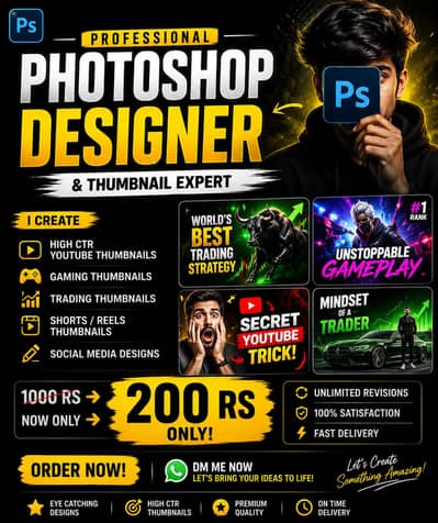 I am Pro Graphic Designer