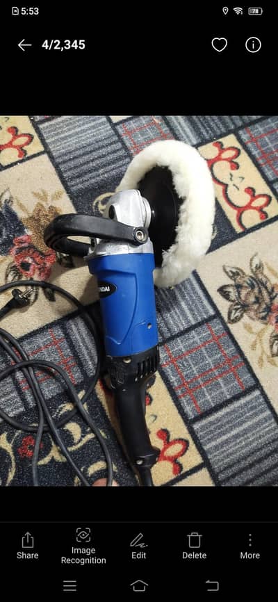 Hyundai heavy duty polisher and compounder