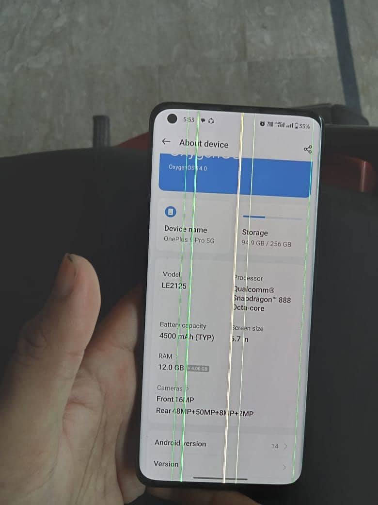 One Plus 9 Pro 3