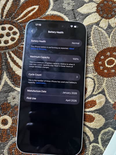 iPhone 17 Pro Max jv 512 gb
