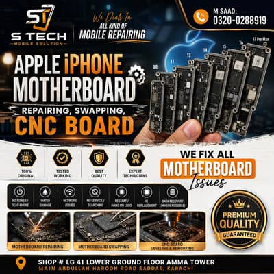 Apple iPhone | Motherboard | Main Board | Swapping | CNC Board
