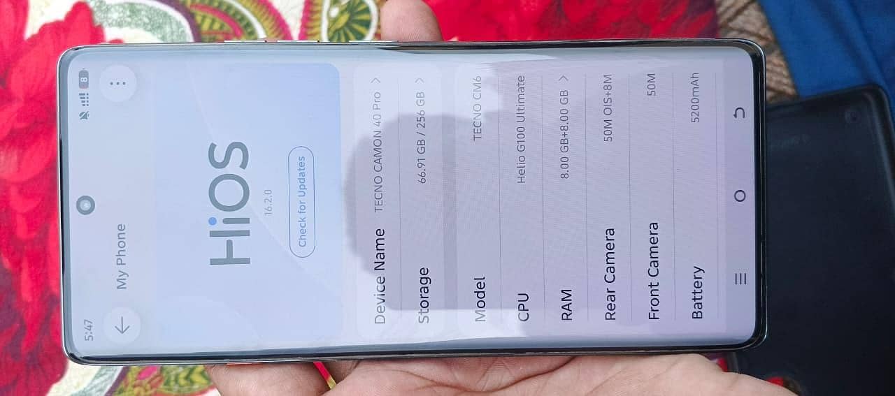 Tecno CAMON 40 Pro 3