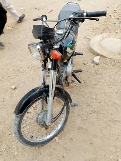 Unique bike black colour