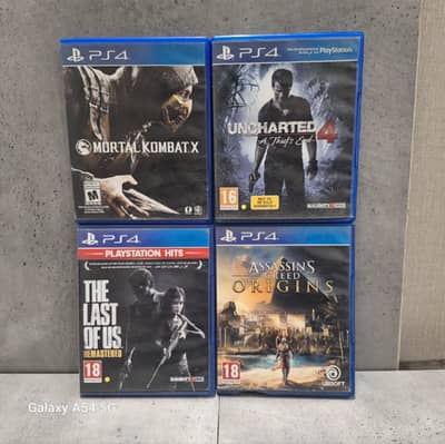 PS4 x6 Bundle Games/cd/disc  Popular title