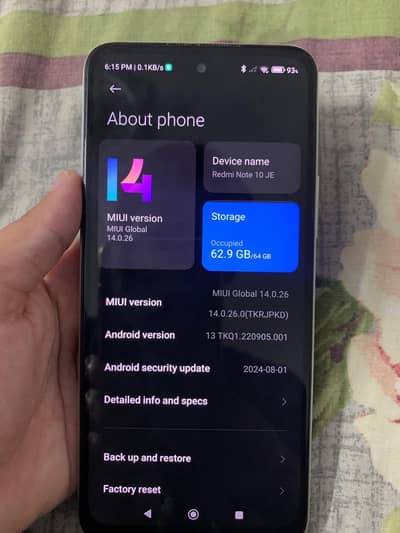 Xiaomi Redmi Note 10 5g