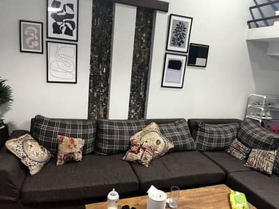 6 seater L shape sofa for sale