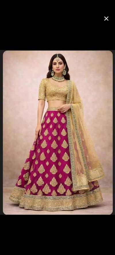 beautiful Indian lehingha with dupatta