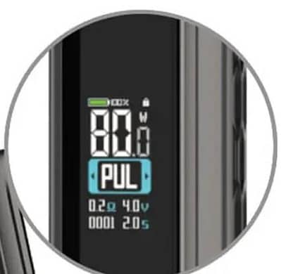 vaporessoo TARGET 80 60W. Allowed only +18 age