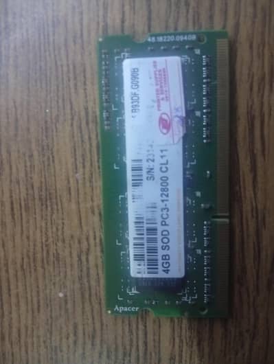 4gb ddr3 12800mhz single stick + 2 sticks 2gb ddr3