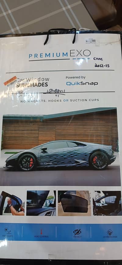 Honda Civic rebirth window sunshades