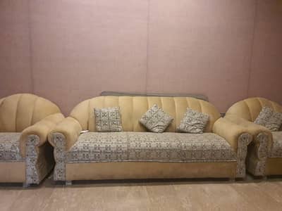 5 seater sofa and 1 double bed for sale