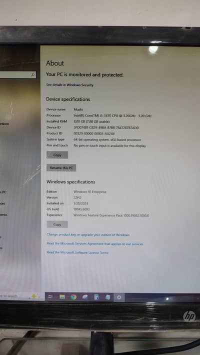 Core i 5 3rd gen pc with paper led