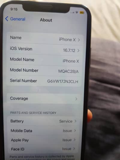 Apple iPhone X