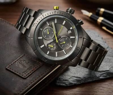 Tubular Original Chronograph Watch | Stainless Steel Chain