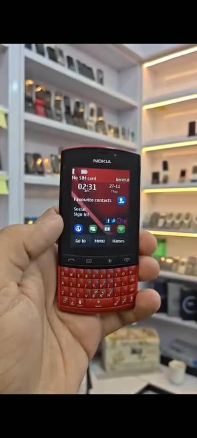Nokia asha 303 complete box my WhatsApp 317=14=11=573