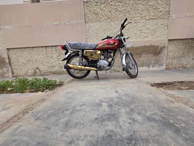 Cg 125 gold edition 2025 model self start