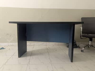 Wooden Office Table / Workstation Desk – Used – +923366920141
