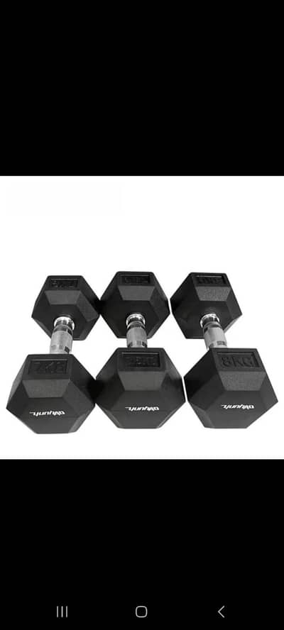 Hex Dumbells Fixed Imported