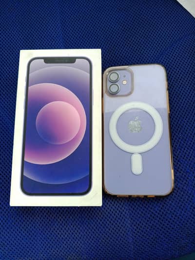 Apple iPhone 12 Non pta 128gb 76% battery health with box and charging