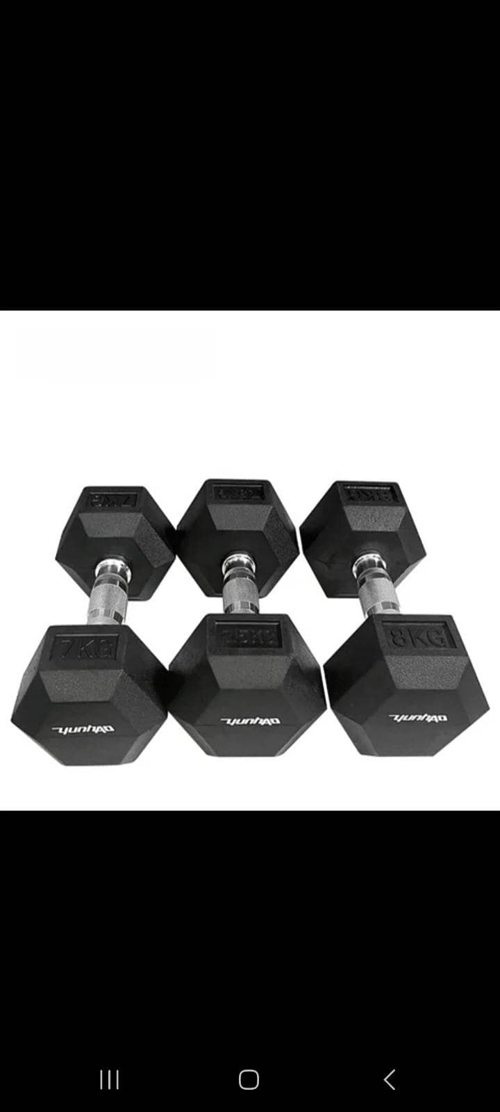 Fixed Hex Dumbells Imported 0