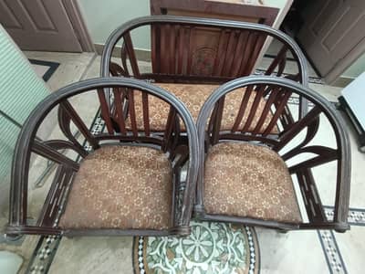 Sofa set wooden