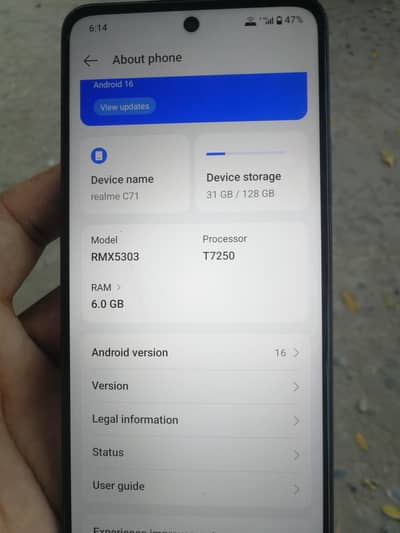 Realme C71