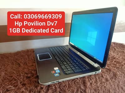 Hp Povilion Dv7 Core i5 2nd Gen 17 inch Display 1GB Dedicated Graphic