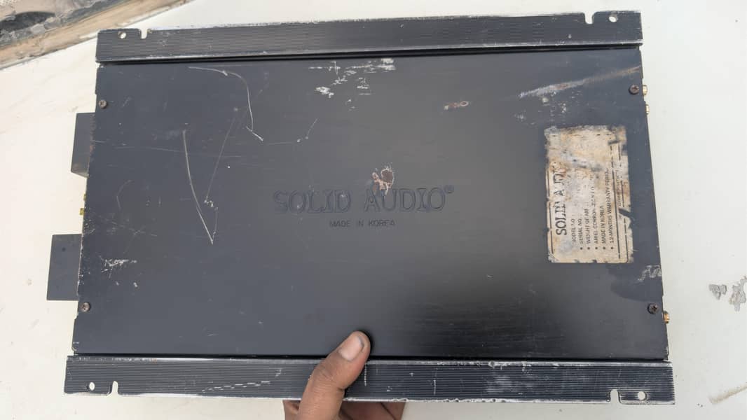 solid audio amplifier 4