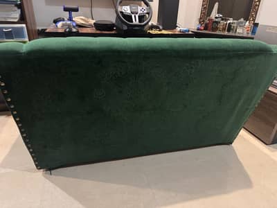 Green sofa 2 person