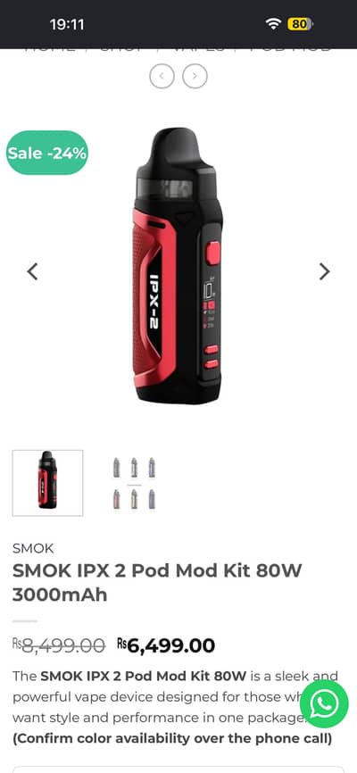 SMOKING Vapes and Pod