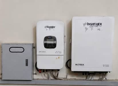 8.2 Kva hybrid solar inverter (NITROX SERIES) + 5 Kva/48V Battery