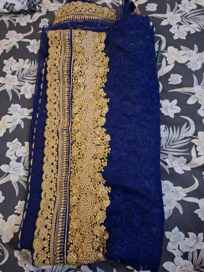 Indian Saaree unstitched  organzaa tissue