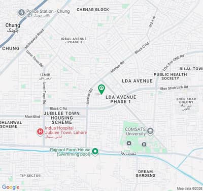 1 KANAL PLOT AVAILABLE FOR SALE IN LDA AVENUE 1 BLOCK H