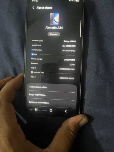 Samsung Mobile A34 5G