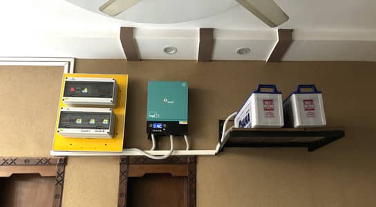 Tesla Solar 4KW Off-Grid Inverter + 2 Osaka 120Ah Batteries Complete