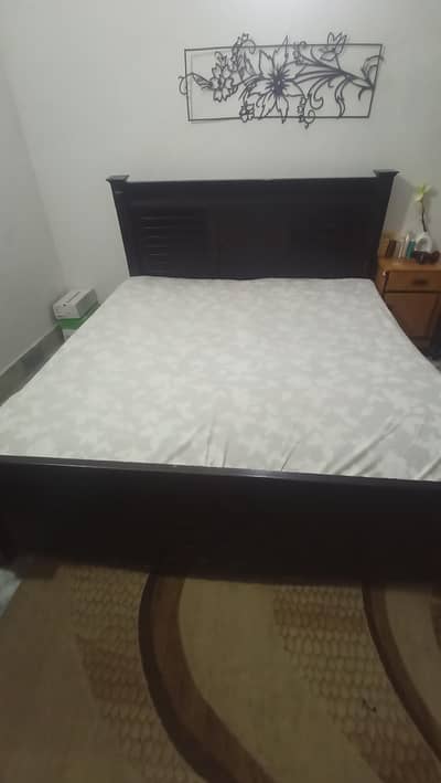 Double bed sale with mattress