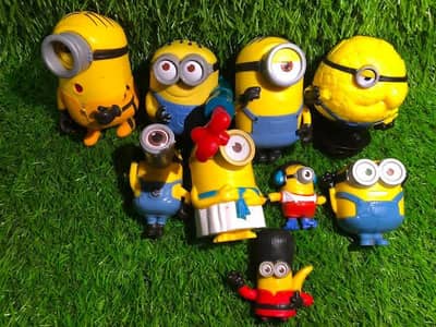 Imported minions collection for sale some are movable joints