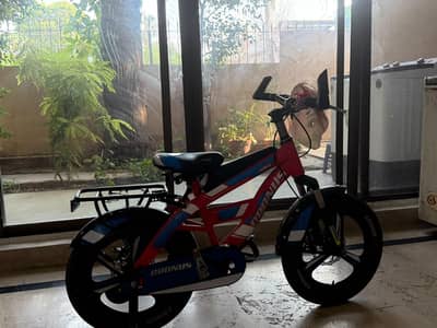 10/10 bicycle imported structure solid iron cycle just like new