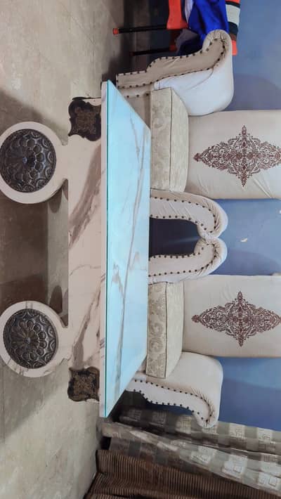 7 Seater Used Sofa Set – Good Condition